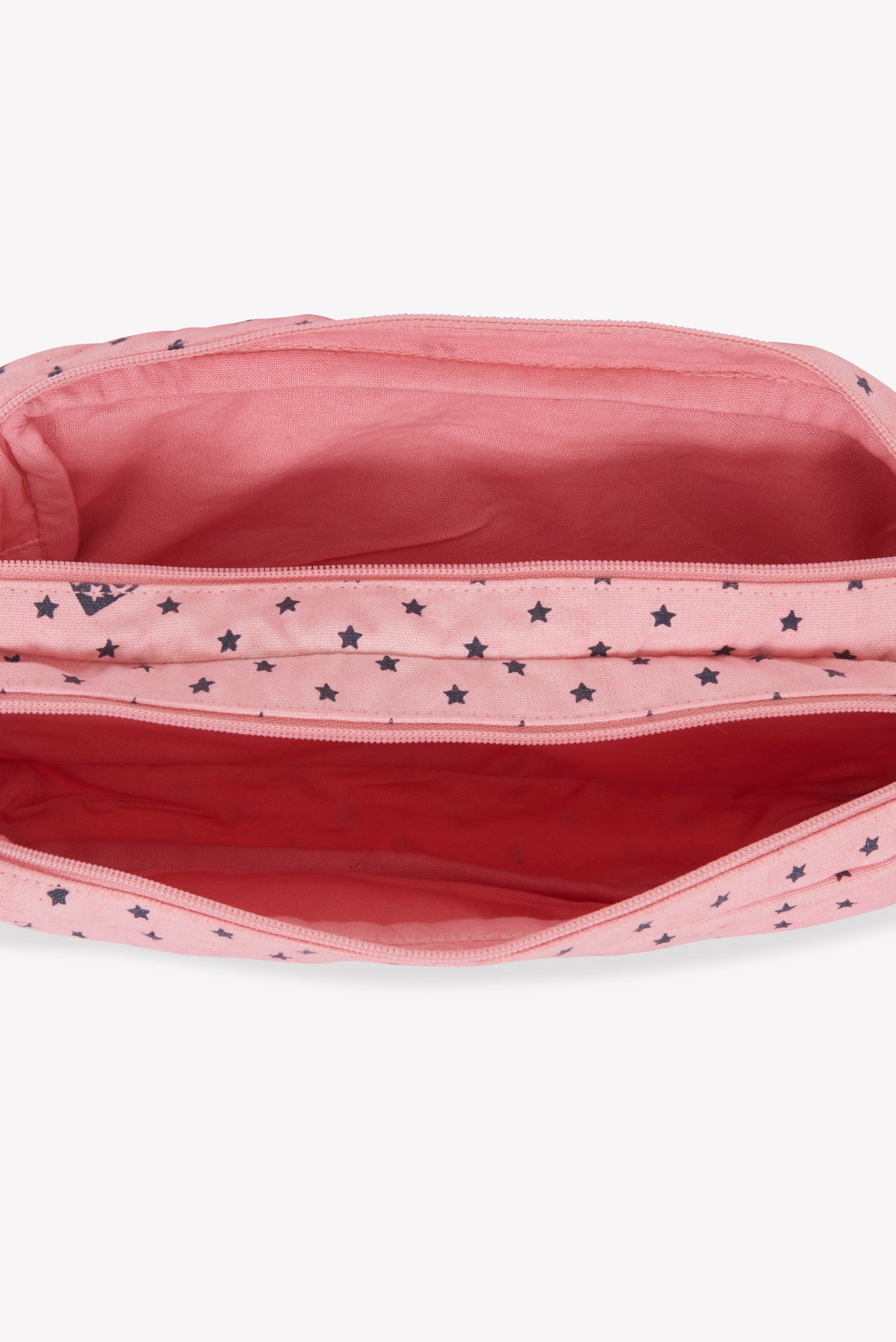Trousse Bonton Étoiles rose moyen