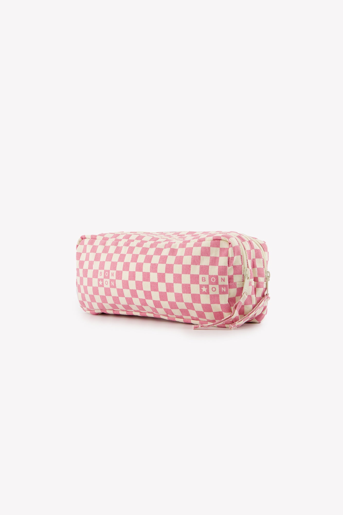 Trousse Bonton Damier rose