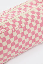 Trousse Bonton Damier rose