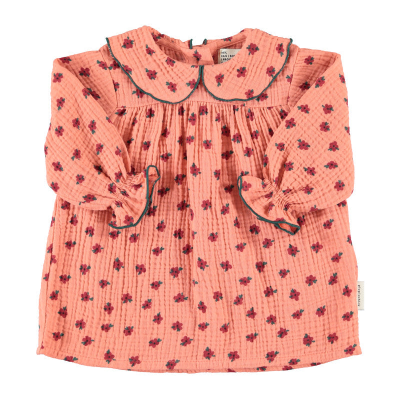 Robe bébé Rose Petites Fleurs Piupiuchick