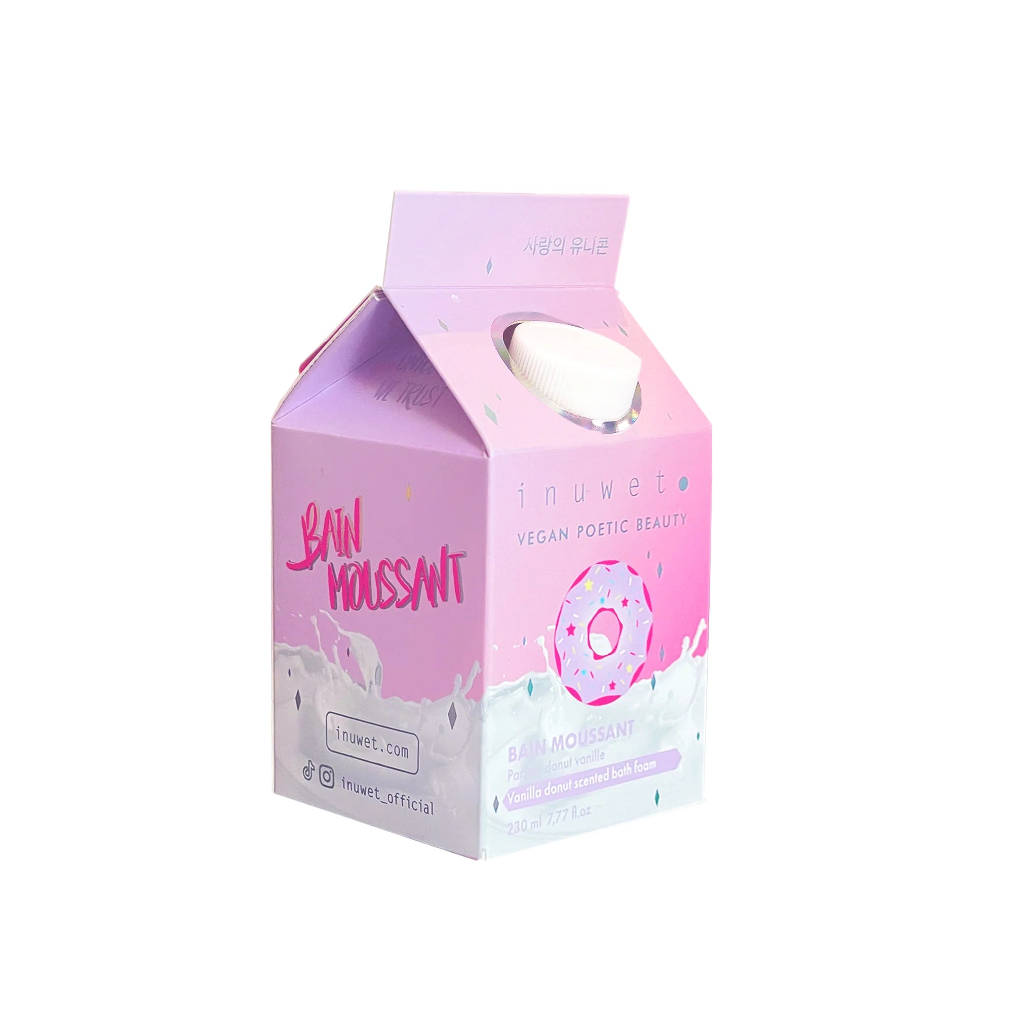 Vanilla foaming bath