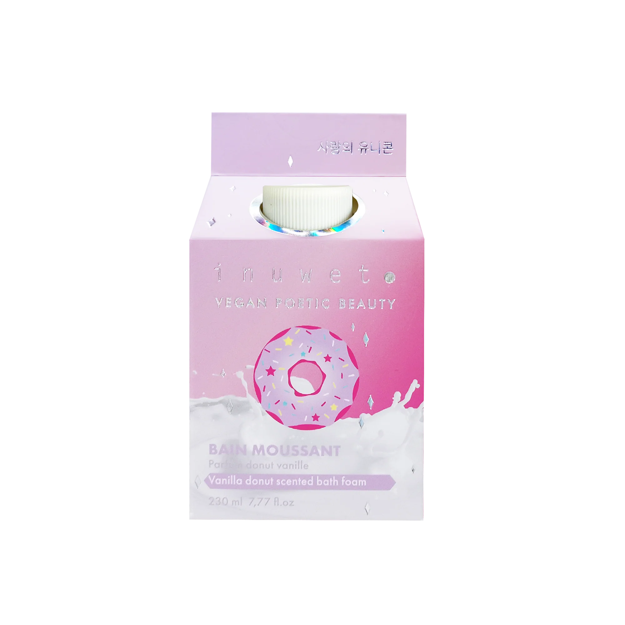 Vanilla foaming bath