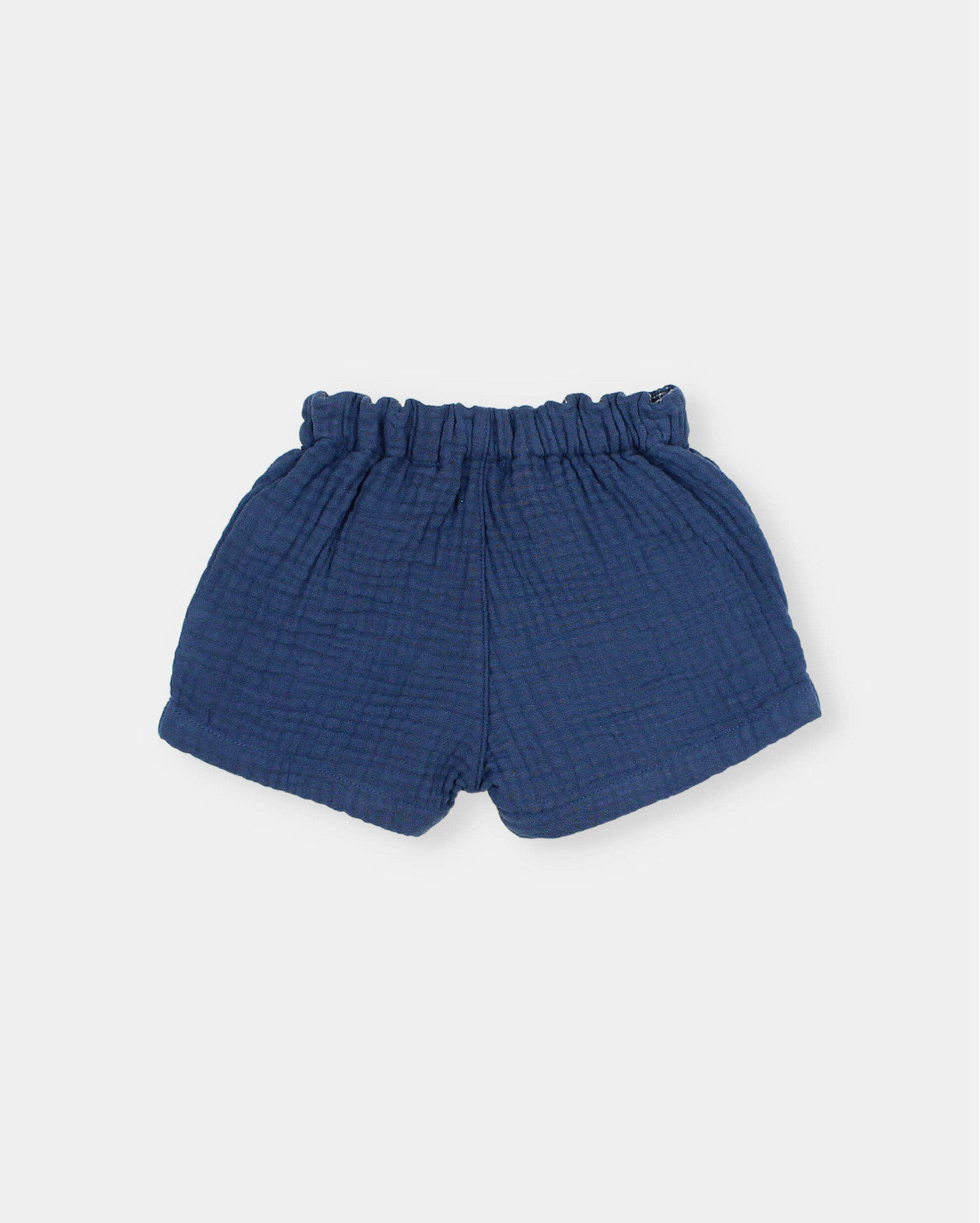 Baby muslin shorts Navy