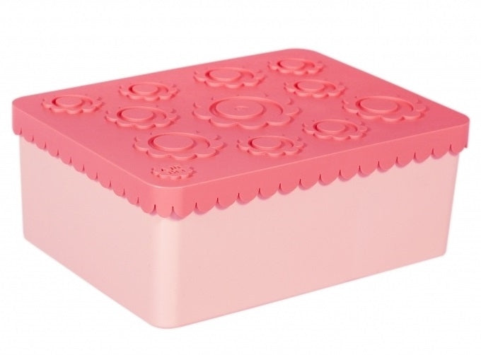 Blafre lunch box 3 compartiments fleurs rose