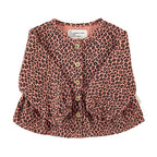 Pink Leopard Blouse