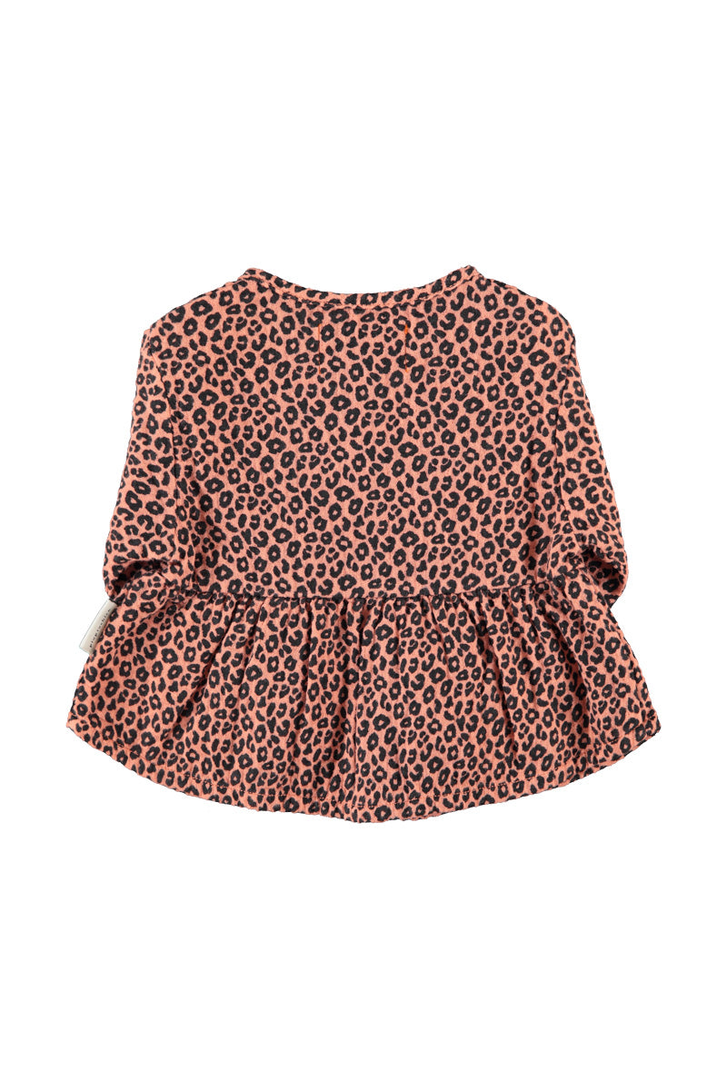 Pink Leopard Blouse