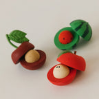 Pomme Jouet à Empiler & Balle Hochet