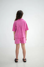Mauve Orchid Short Shirt