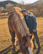 Pantalon en velours côtelé kaki