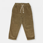 Pantalon en velours côtelé kaki