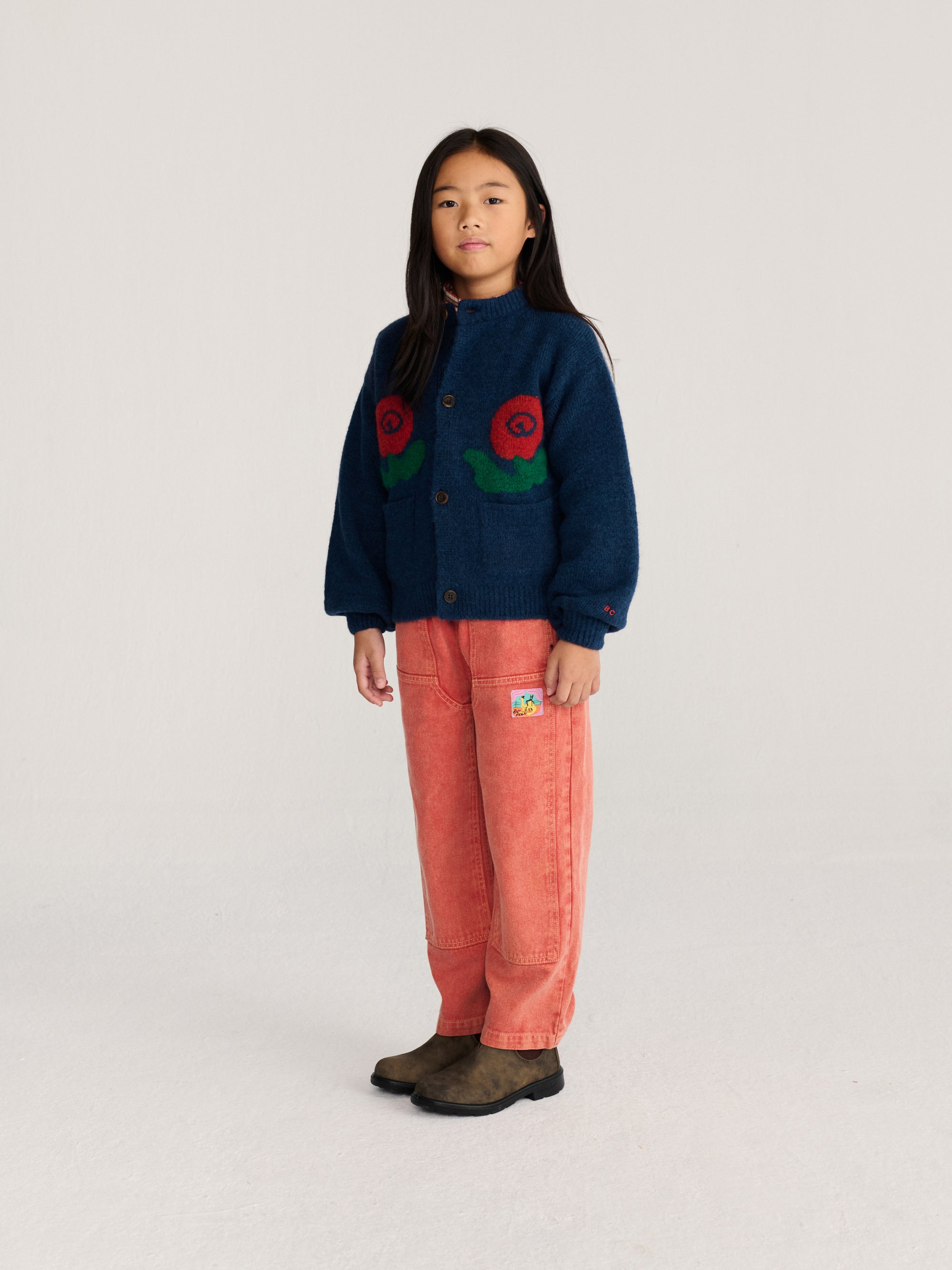 Cardigan Stamp Bloom Bobo Choses pour enfant – vue 4