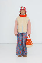 Veste Sherpa Color Block lifestyle — Little Dudes