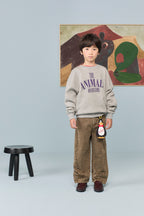 Sweat gris KILLIFISH The Animals Observatory pour enfant – vue 2