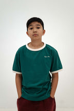 T-shirt Vert Repose AMS - look