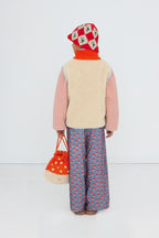 Veste Sherpa Color Block lifestyle — Little Dudes