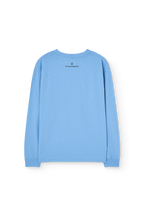 T-shirt manches longues bleu DOG The Animals Observatory pour enfant – vue 2