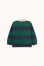 Sweat Polo Rayé Marine — Little Dudes