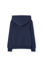 Sweat à capuche marine ANGELFISH The Animals Observatory pour enfant – vue 2