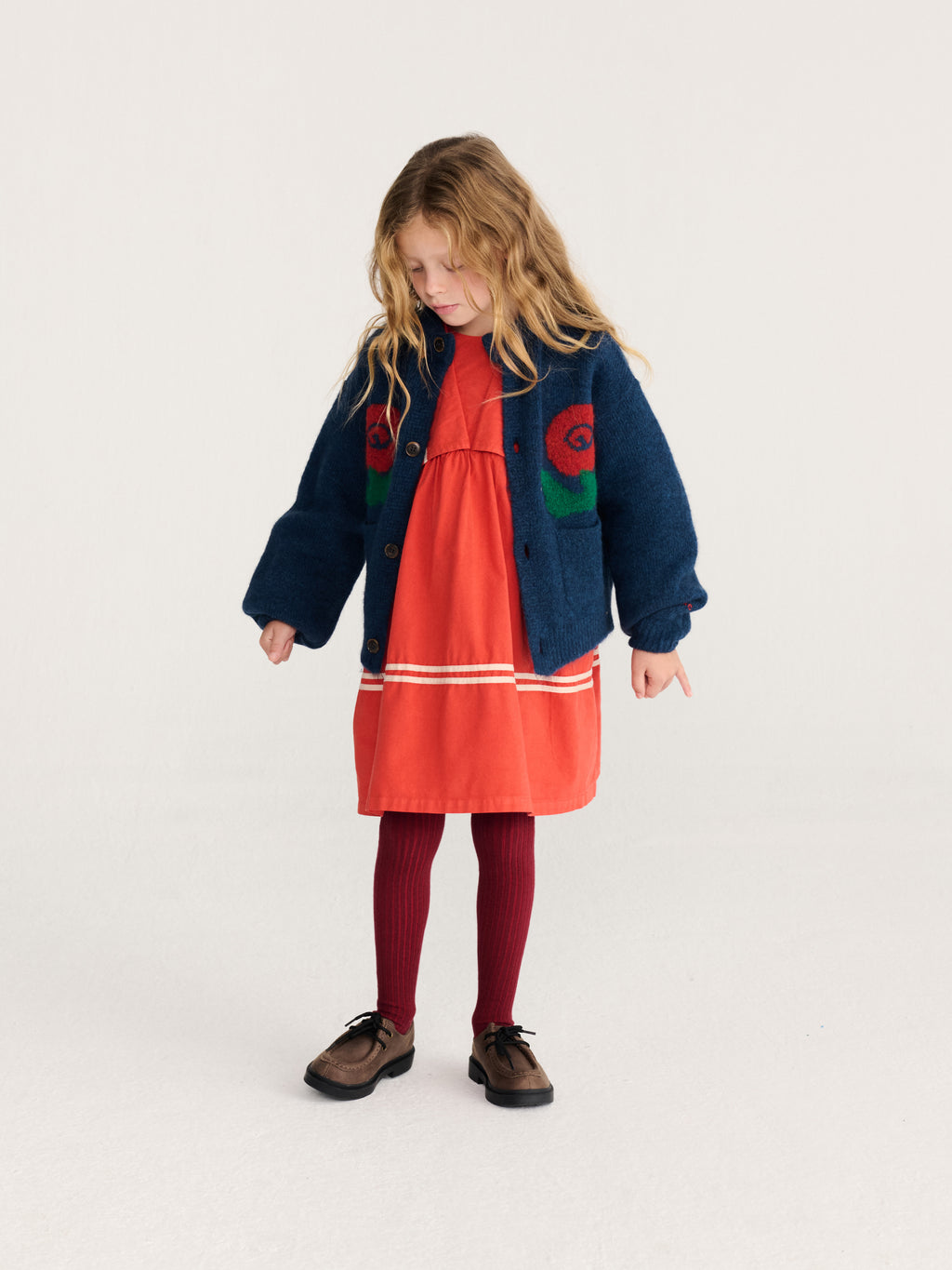 Cardigan Stamp Bloom Bobo Choses pour enfant – vue 2