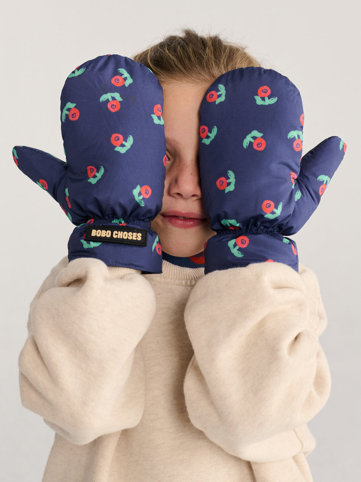 Moufles Stamp Bloom Bobo Choses pour enfant – vue 3