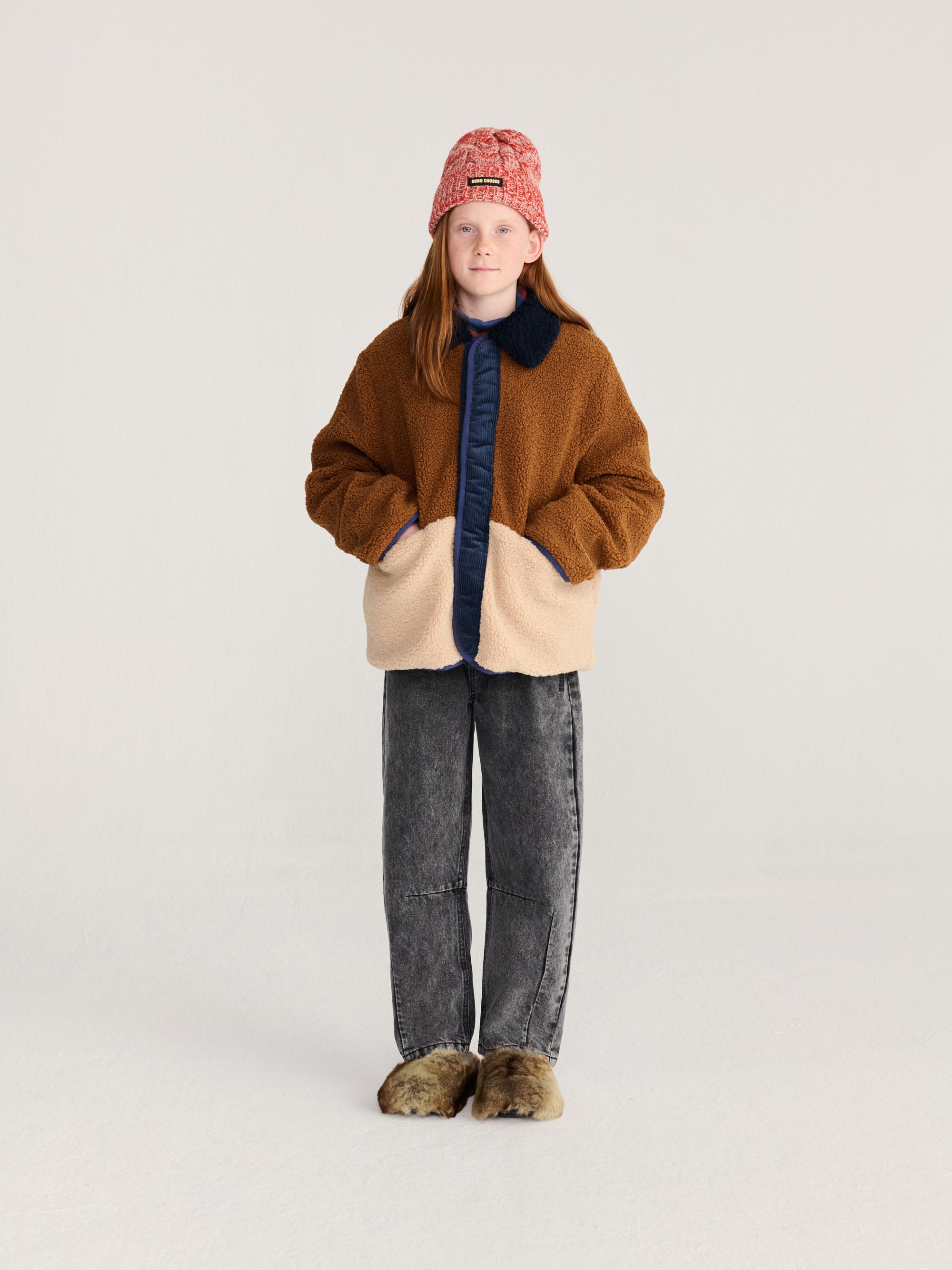 Veste Réversible Stamp Bloom Bobo Choses pour enfant – vue 3