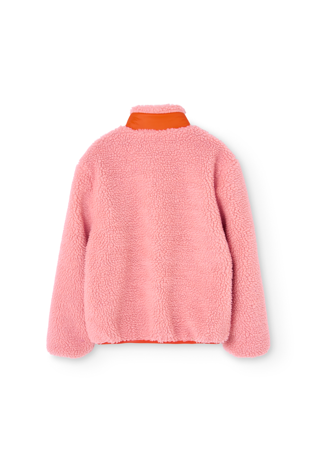 Veste teddy zippée rose SHREW The Animals Observatory pour enfant – vue 4
