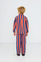 Jean Droit à Rayures Rouges lifestyle — Little Dudes