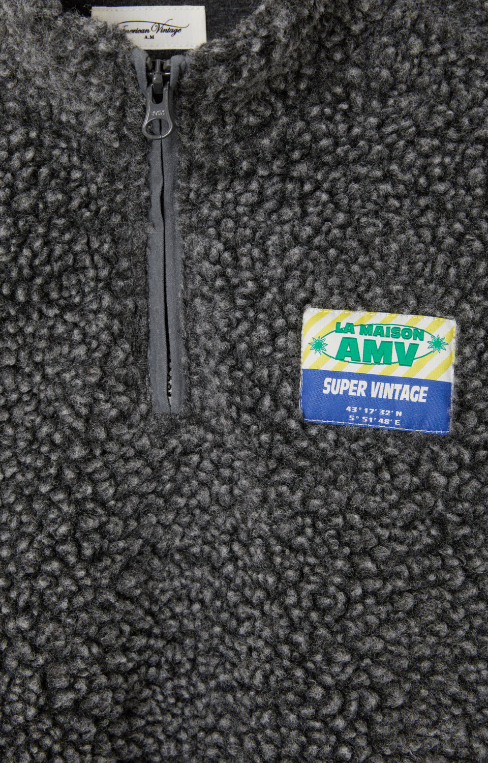 Sweat Hoktown Anthracite Chiné — American Vintage
