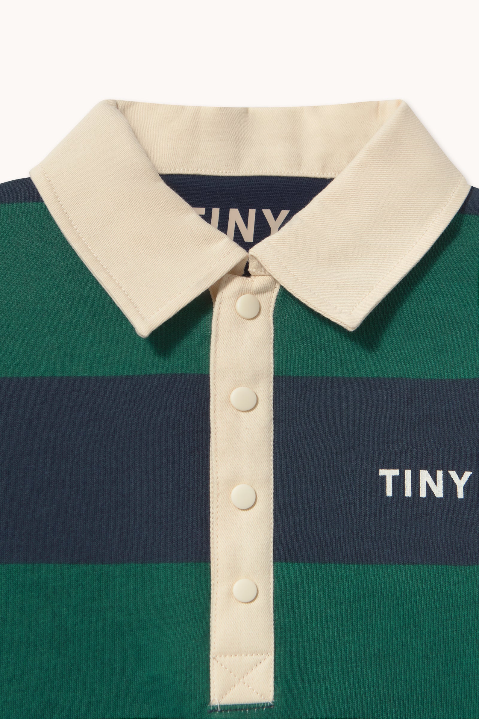 Sweat Polo Rayé Marine — Little Dudes