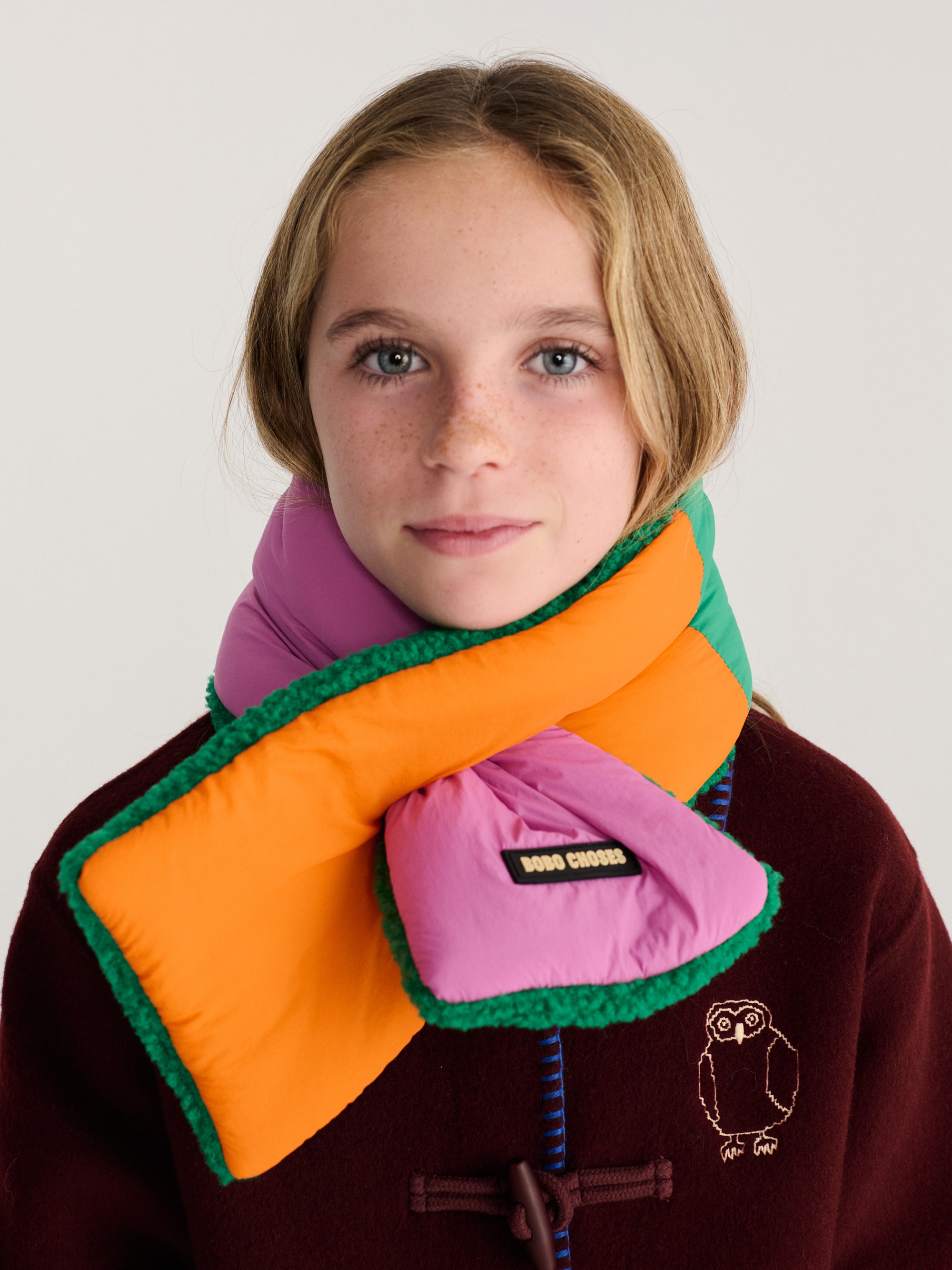 Tour de Cou Peau Lainée Color Block Bobo Choses pour enfant – vue 2