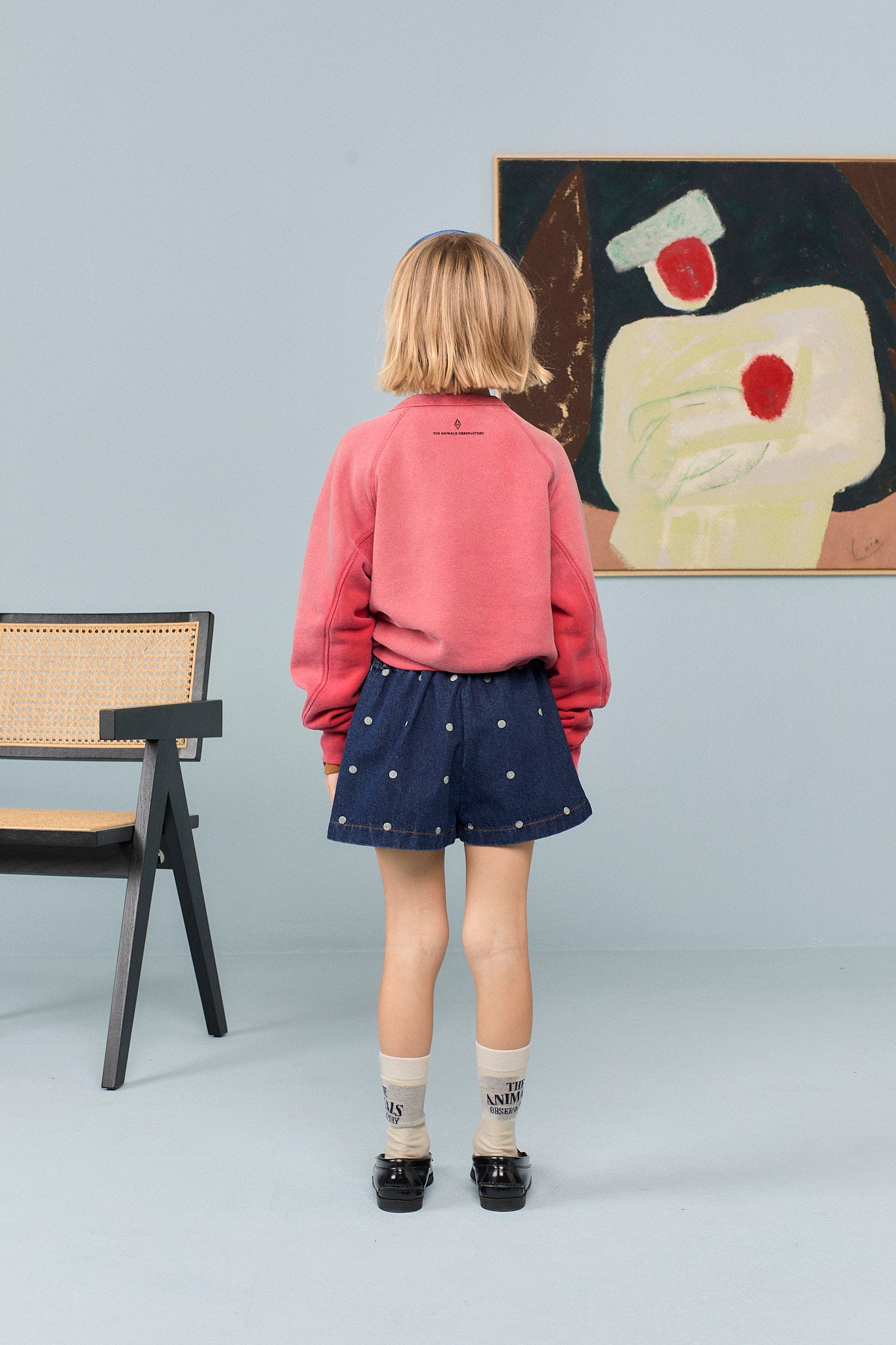 Sweat rouge SHARK The Animals Observatory pour enfant – vue 3