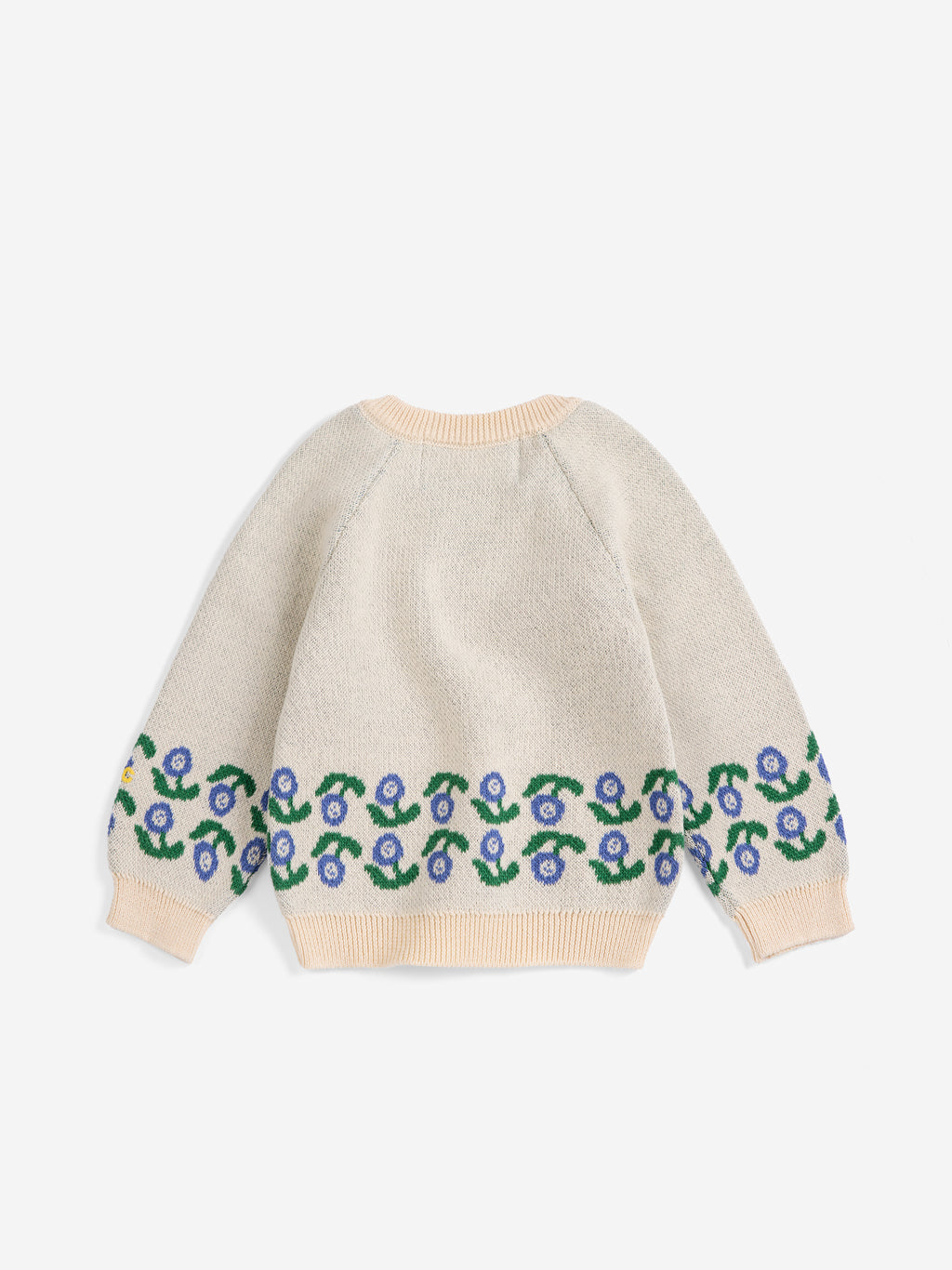 Pull bébé Jacquard Stamp Bloom Bobo Choses – vue 2