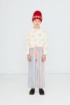 Jean à Rayures Roses lifestyle — Little Dudes