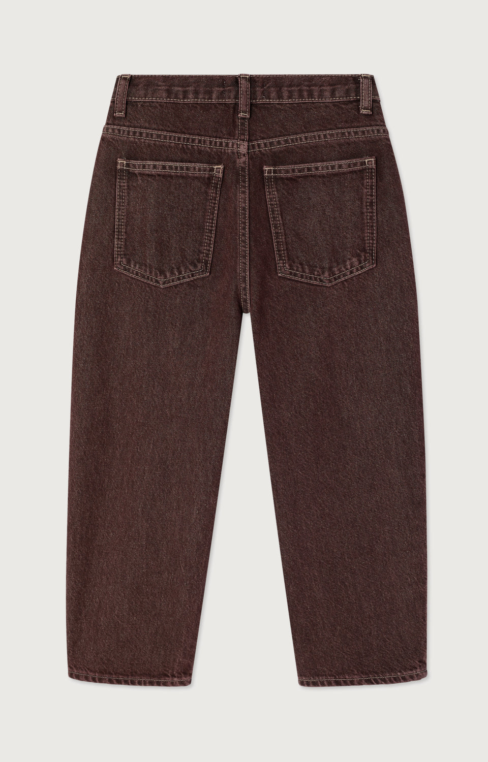 Pantalon 5 poches balloon Raisin — American Vintage