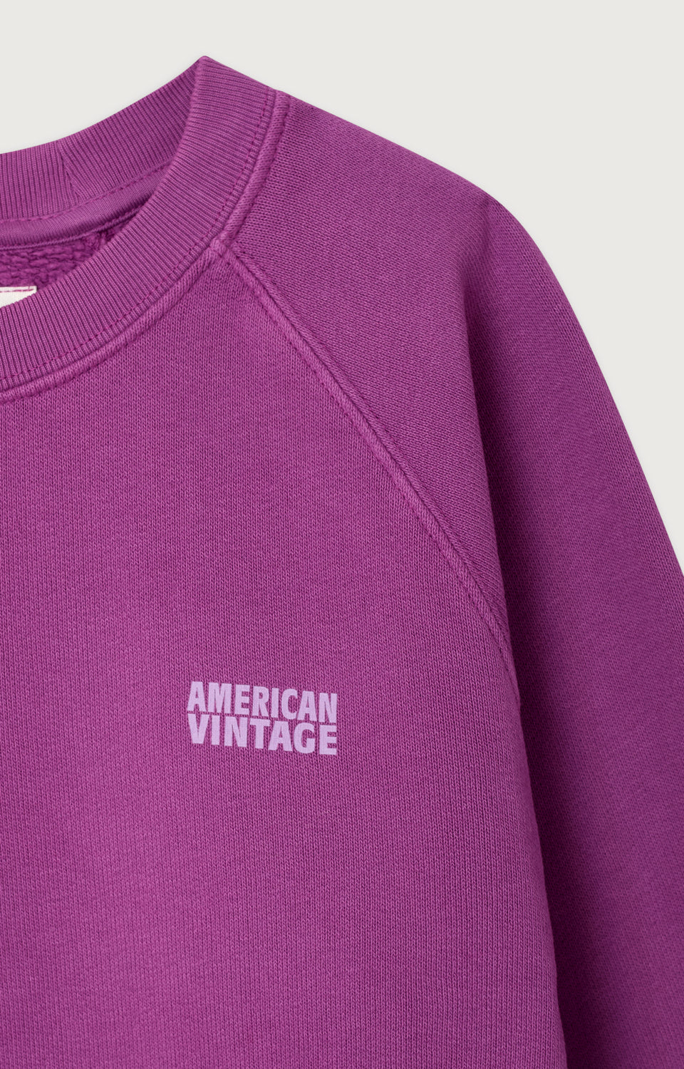 Sweat Izubird col rond Jus de Raisin Vintage — American Vintage