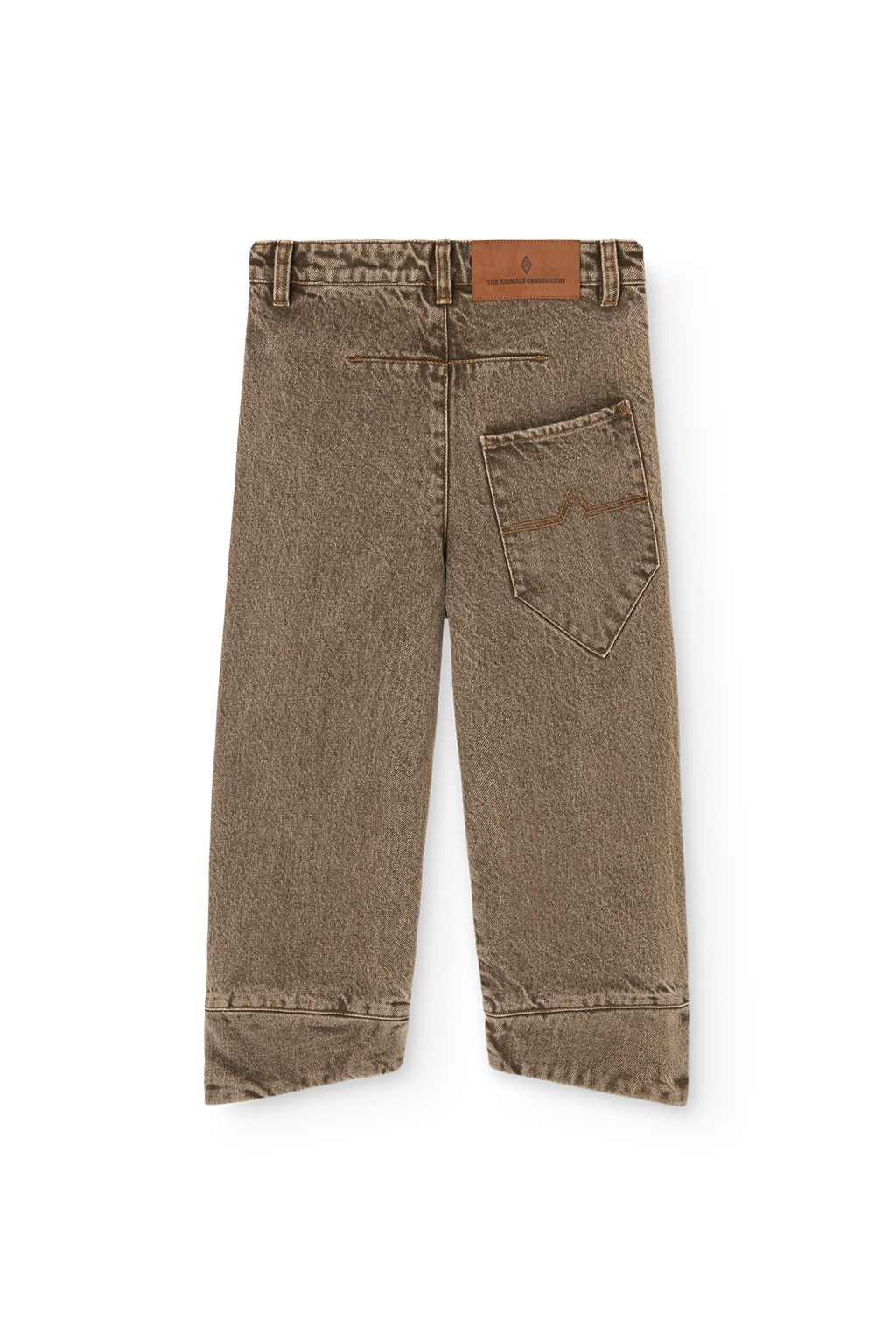 Pantalon kaki LOON The Animals Observatory pour enfant – vue 4
