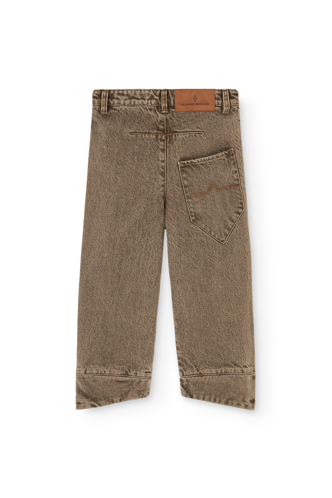 Pantalon kaki LOON The Animals Observatory pour enfant – vue 4