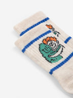 Hug Hairy Monster Ankle Socks