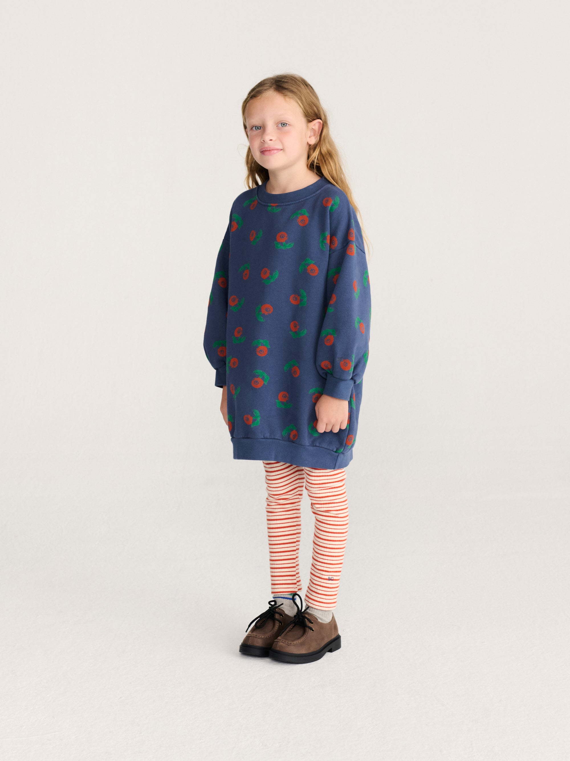 Robe Sweat Stamp Bloom Bobo Choses pour enfant – vue 2