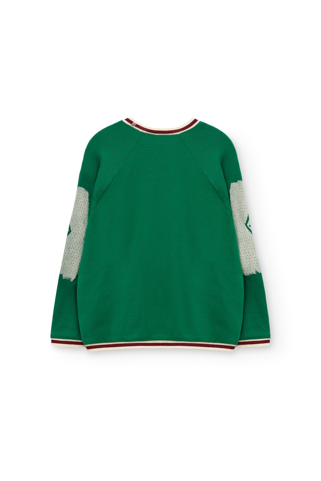 T-shirt manches longues vert SQUAD The Animals Observatory pour enfant – vue 2
