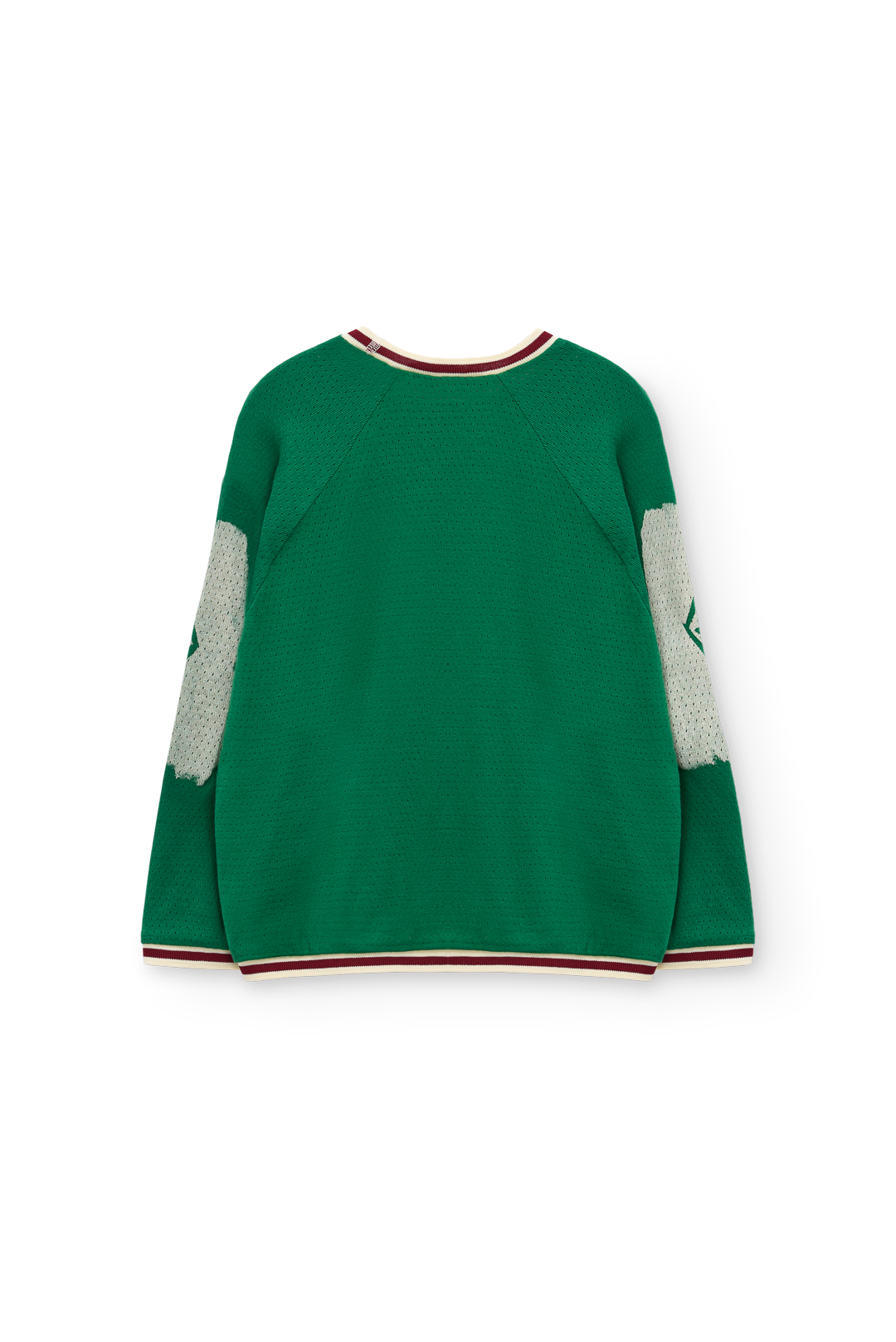 T-shirt manches longues vert SQUAD The Animals Observatory pour enfant – vue 2