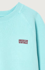 Sweat Izubird col rond Glacier Vintage — American Vintage