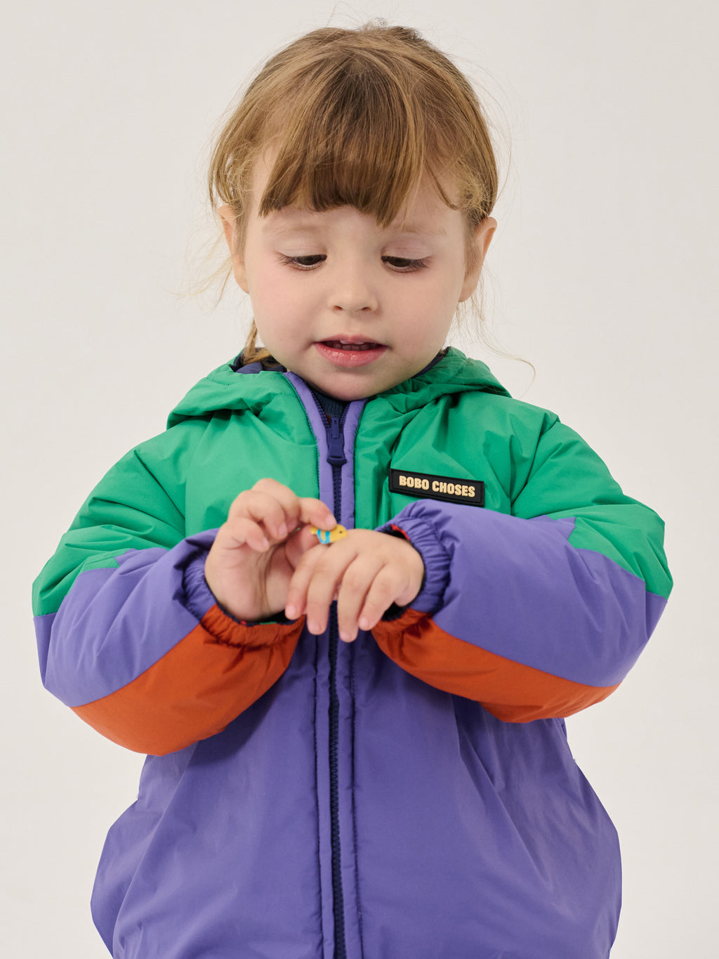 Anorak bébé Réversible Stamp Bloom Bobo Choses – vue 5