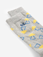 Pixel Abduction Crew Socks