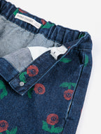 Jupe Denim Stamp Bloom Bobo Choses pour enfant – vue 4