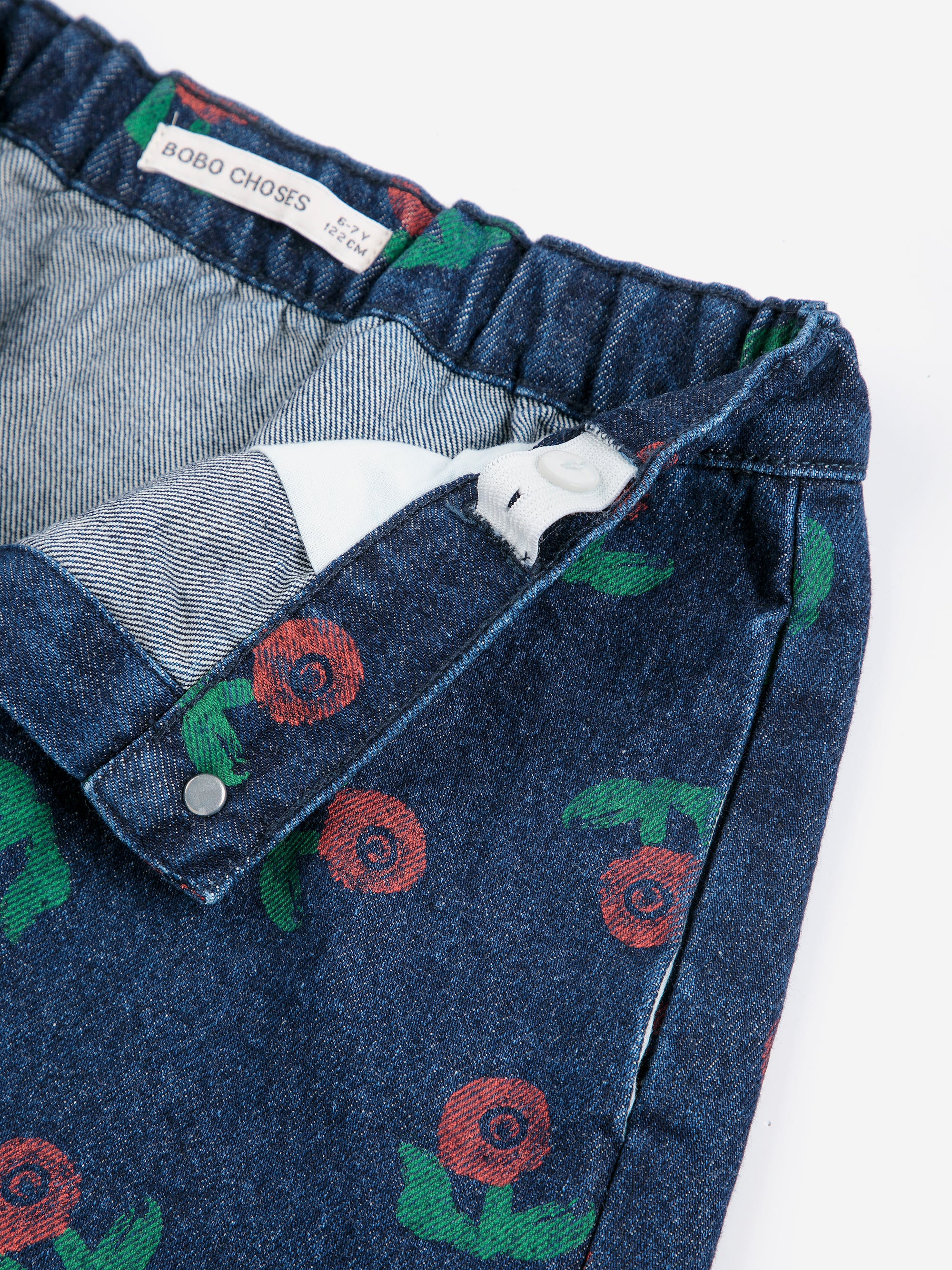 Jupe Denim Stamp Bloom Bobo Choses pour enfant – vue 4