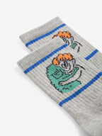 Hug Hairy Monster Ankle Socks