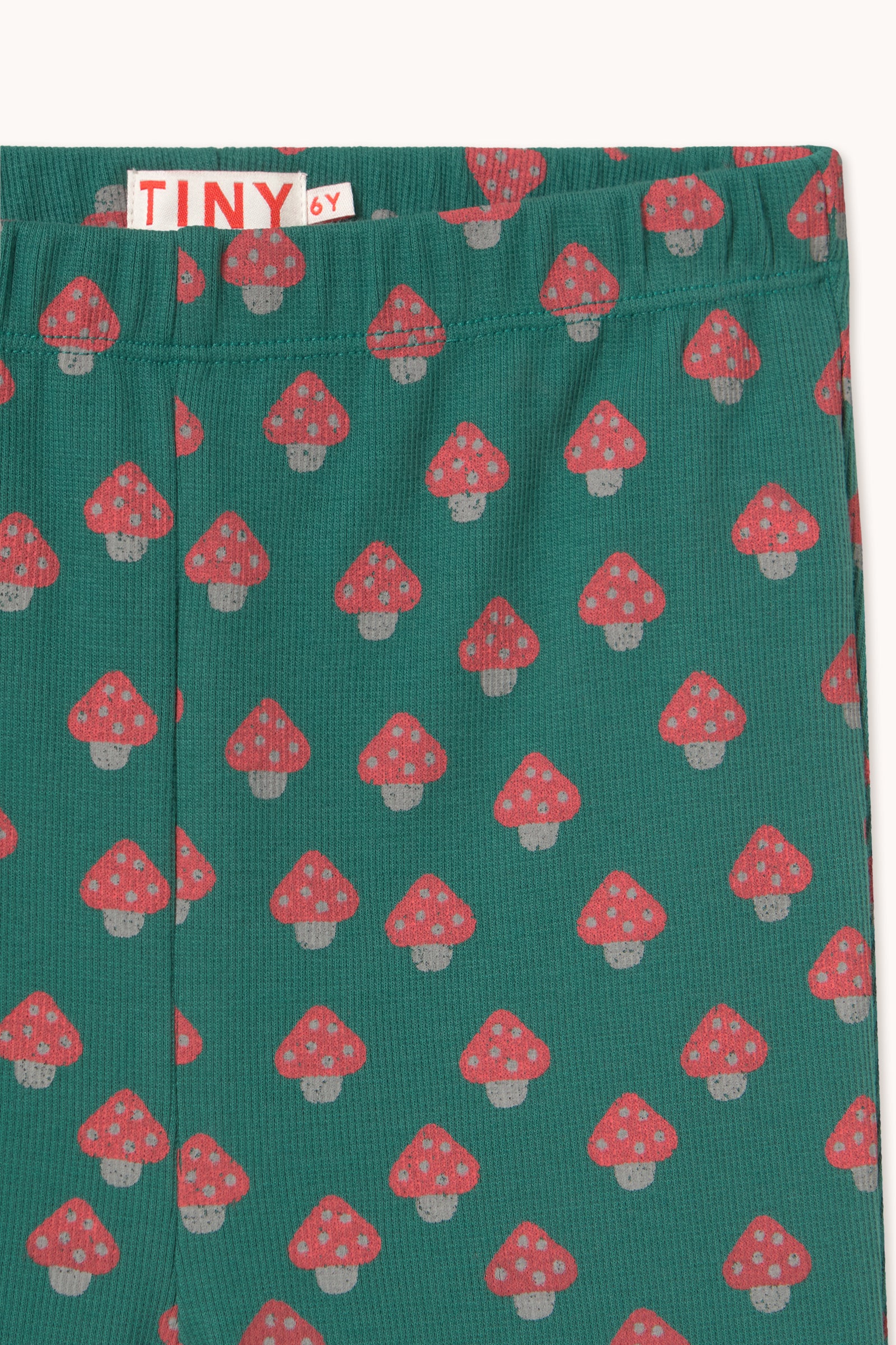 Pantalon en Maille Côtelée à Champignons — Little Dudes