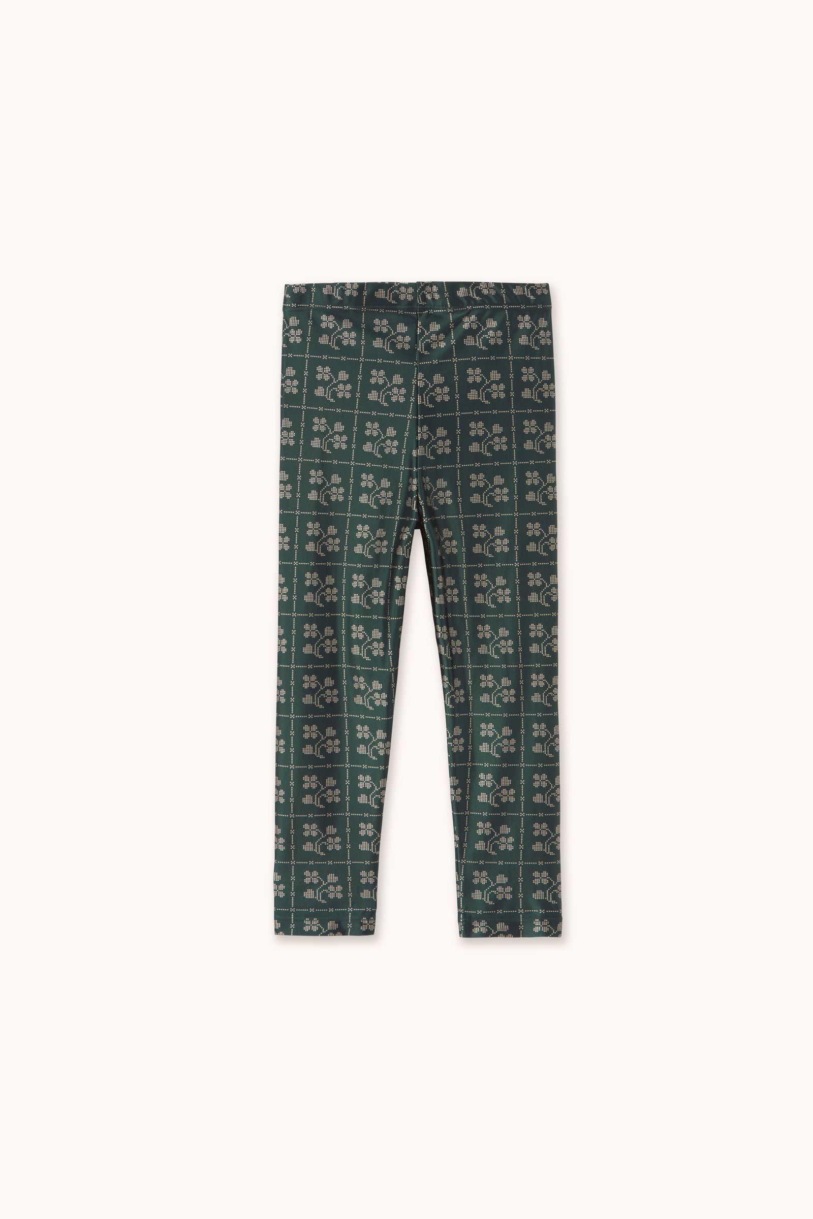 Legging Brillant Fleurs et Pois — Little Dudes