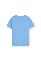T-shirt bleu PUPFISH The Animals Observatory pour enfant – vue 2